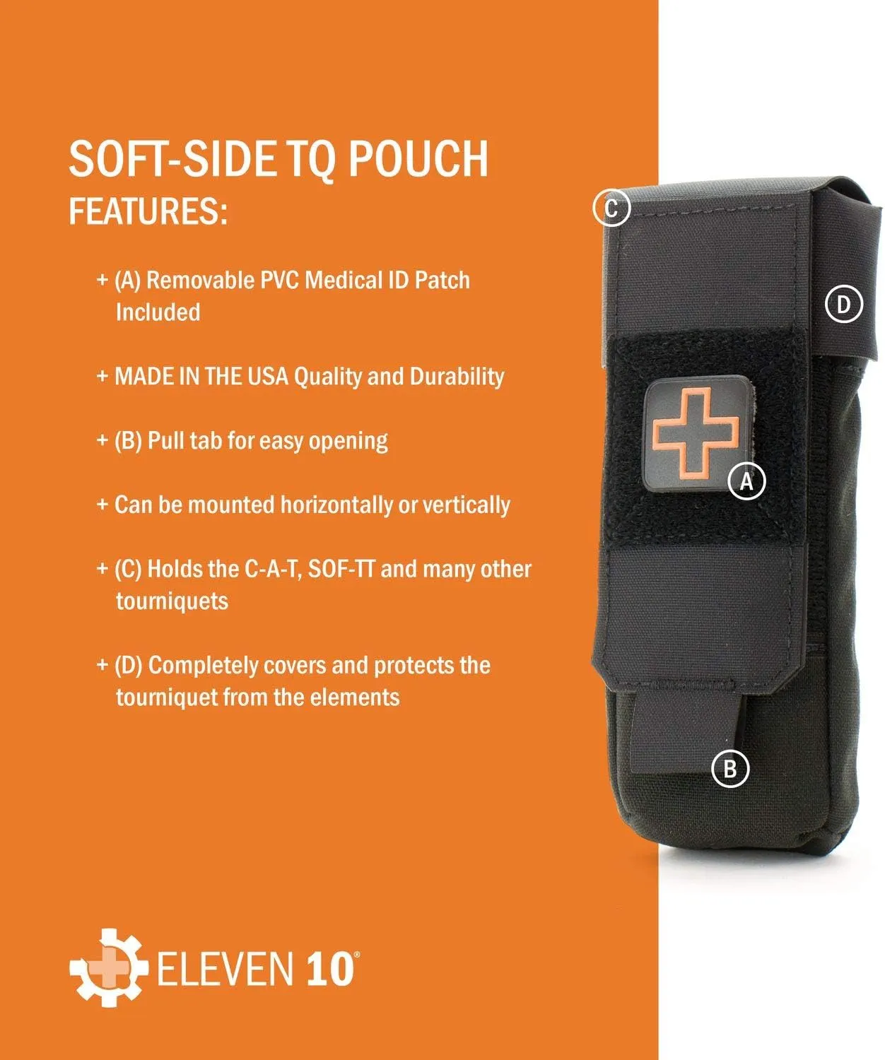 Eleven 10 Soft-Side TQ Pouch, Coyote