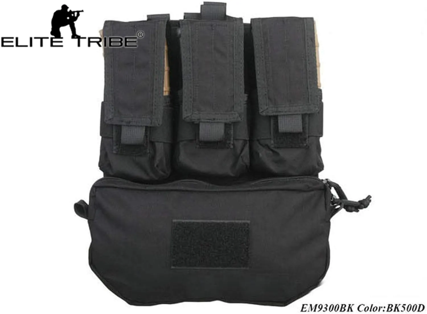 Emerson Assault Back Panel Airsoft Combat Molle Vest Waist Bag