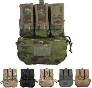 Emerson Assault Back Panel Airsoft Combat Molle Vest Waist Bag