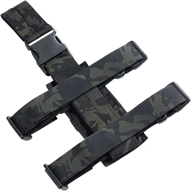EXCELLENT ELITE SPANKER Tactical Drop Leg Holster Adjustable Drop Leg Platform Molle Module Universal Bag for Left/Right Leg