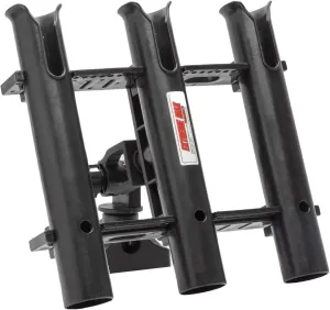 Extreme Max 3006.8635 Adjustable Triple Rod Holder with Locking Mounting Base