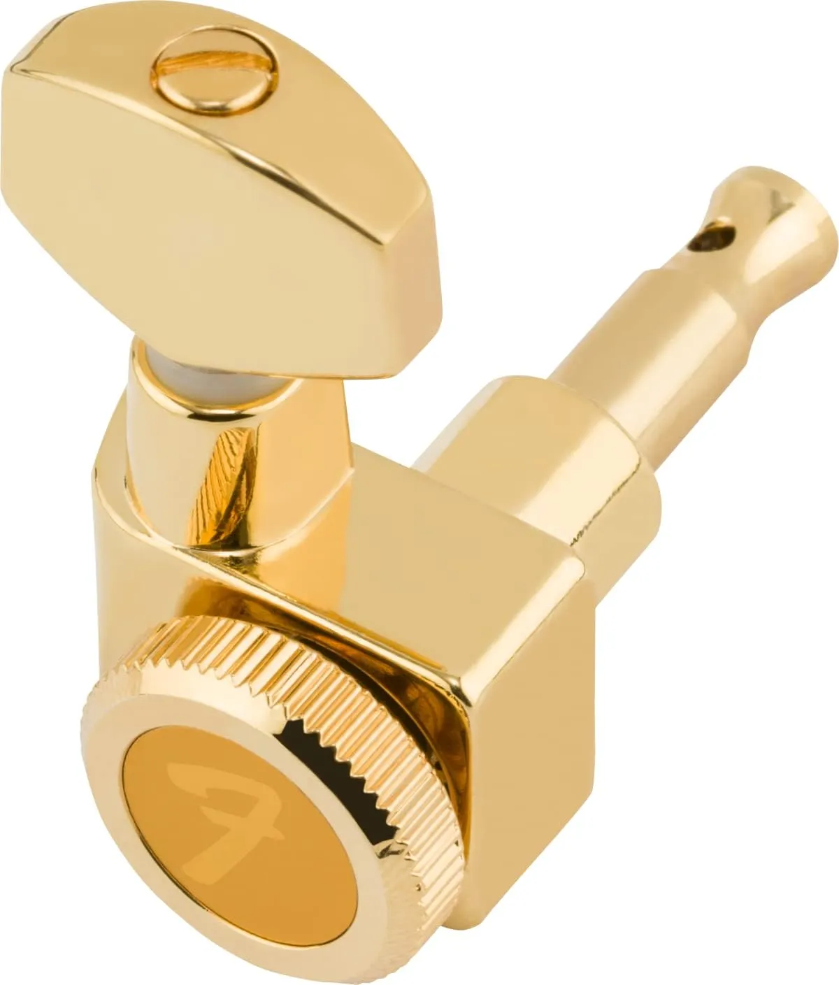 Fender Deluxe Locking Staggered Guitar Tuners, Guitar Accessories, Gold