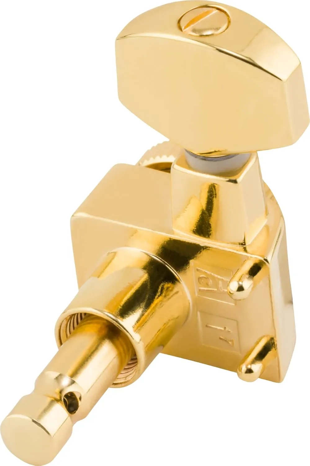 Fender Deluxe Locking Staggered Guitar Tuners, Guitar Accessories, Gold