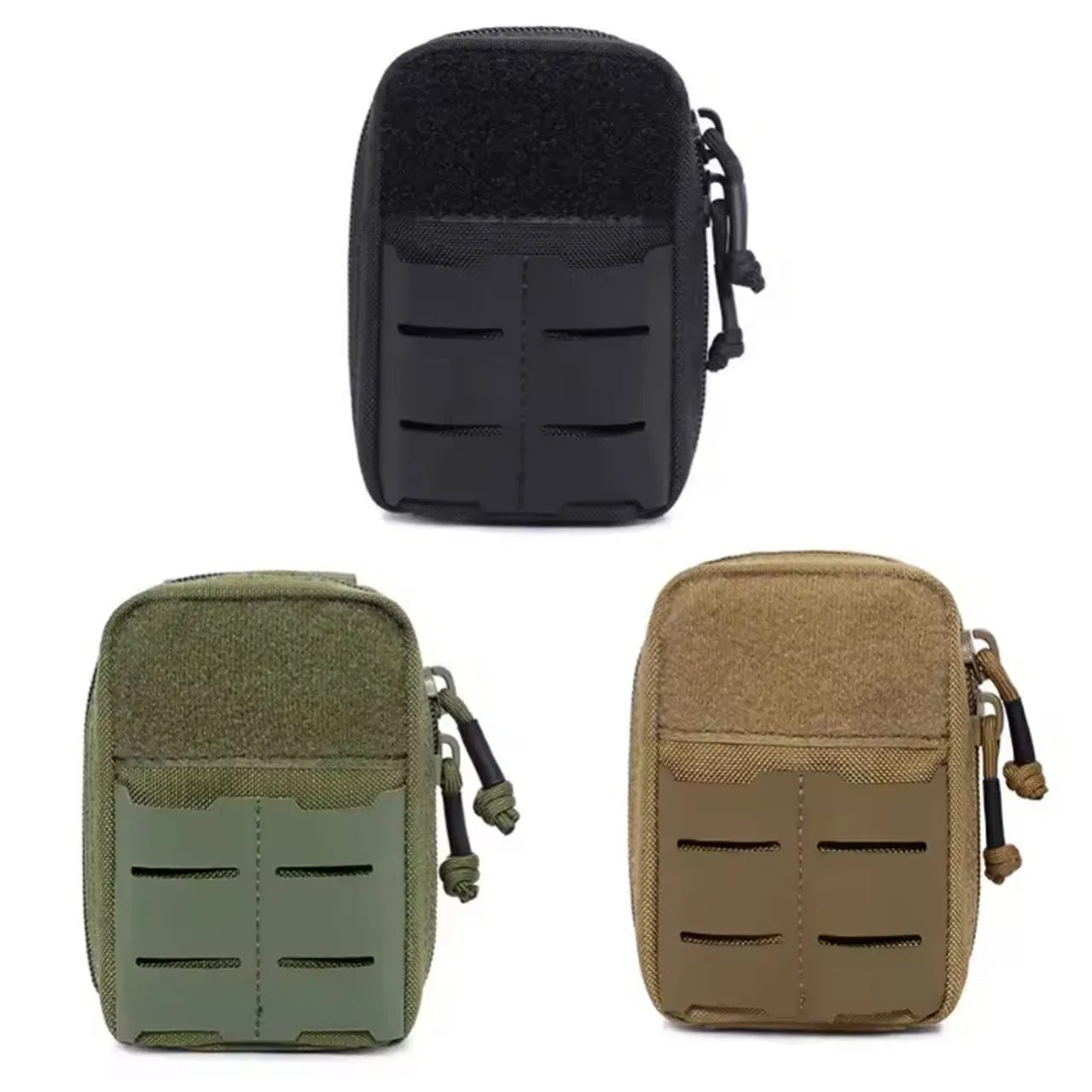 First Aid Pouch Small EDC Carry Green, Coyote or Black