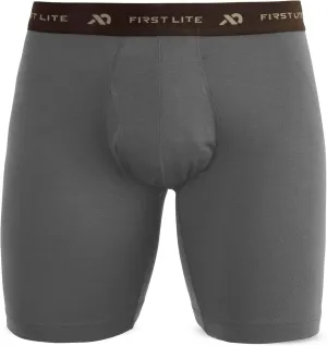 First Lite Men's Wick Game Bag Brief - Ultralight Breathable Merino Wool Underwear