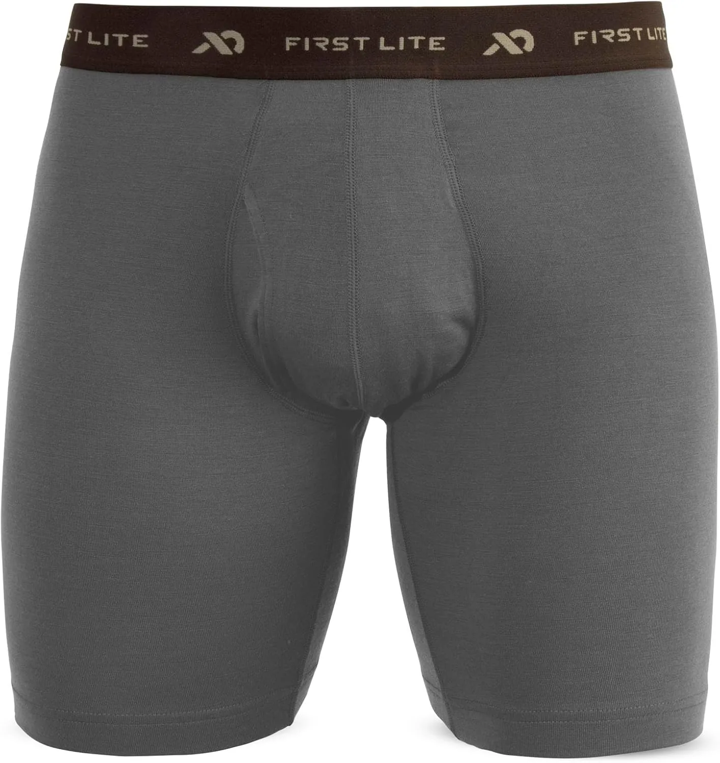 First Lite Men's Wick Game Bag Brief - Ultralight Breathable Merino Wool Underwear