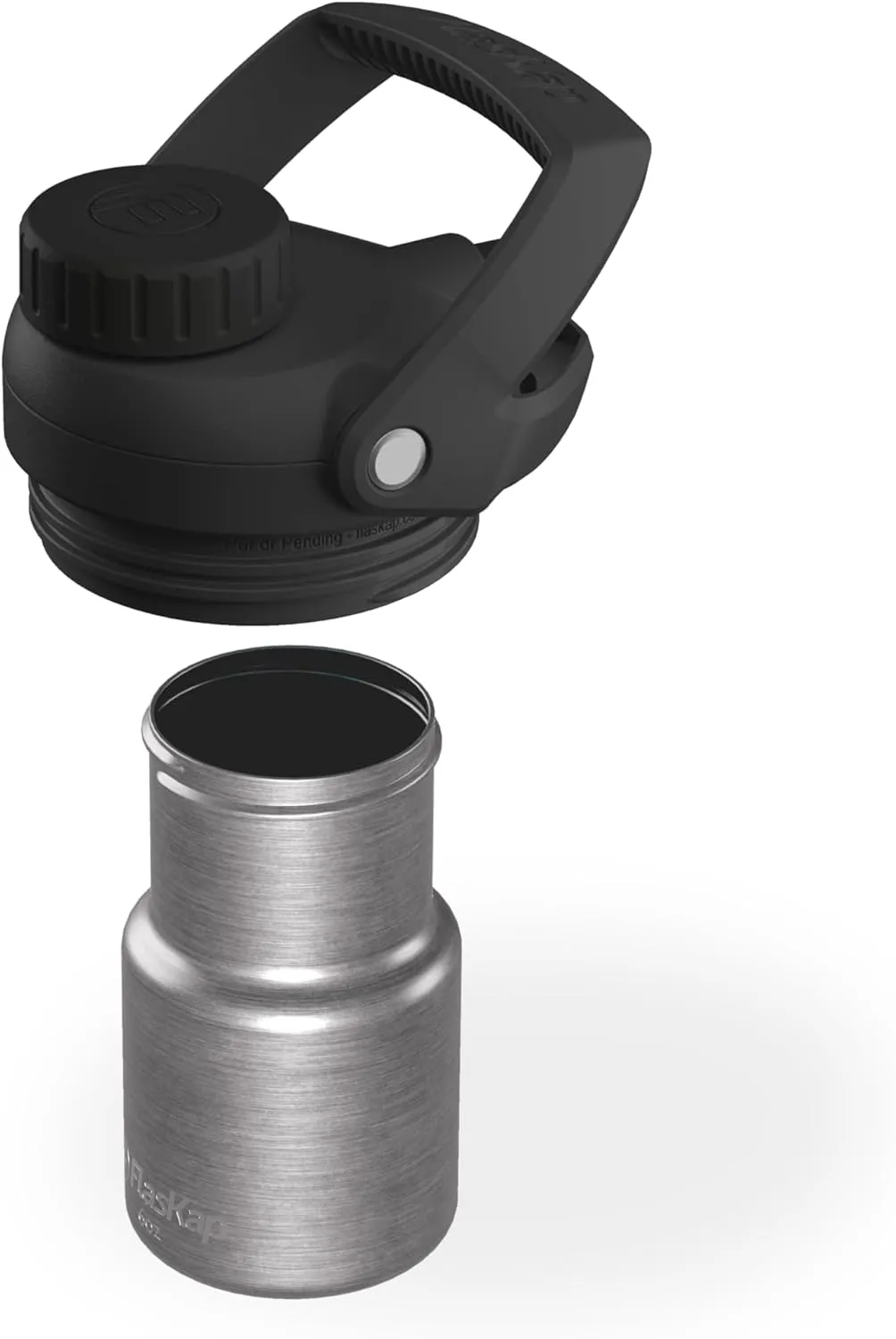 Flaskap FreePour 6oz Drinking System: Tumbler Accessories Compatible with the Yeti Rambler Bottle, Tumbler Lid, Leak Proof Lid, Tumbler Attachment