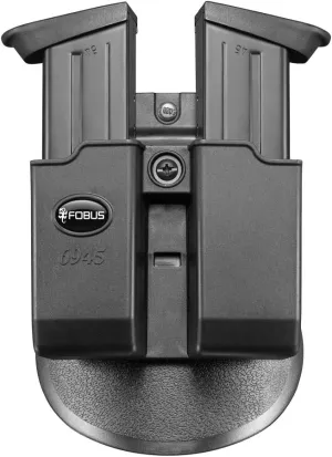 FOBUS Double Stack Double Magazine 45 Caliber Roto-Paddle Holster
