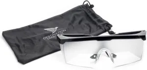 Foggles - IFR Training Aviation Glasses, View Limiting Device - Aviation Training IFR Foggles - Adjustable Frosted Polycarbonate Lenses - Simulates Meteorological Conditions