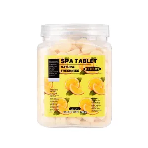 Foot Spa Soak Tablets for Calluses,Foot Pedicure Soak,Natural & Refreshing,Relieve Fatigue,Soothe & Protect Feet,Lemon Scent,350-Count