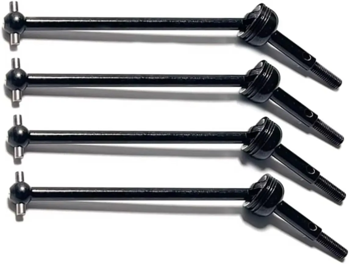 for Wltoys 144010 144001-02 124017-16-18 124019 Stainless Steel M3 Nut Upgrade CVD RC Car Parts and Accessories Replacement Use RC Car DIY Parts(Black)
