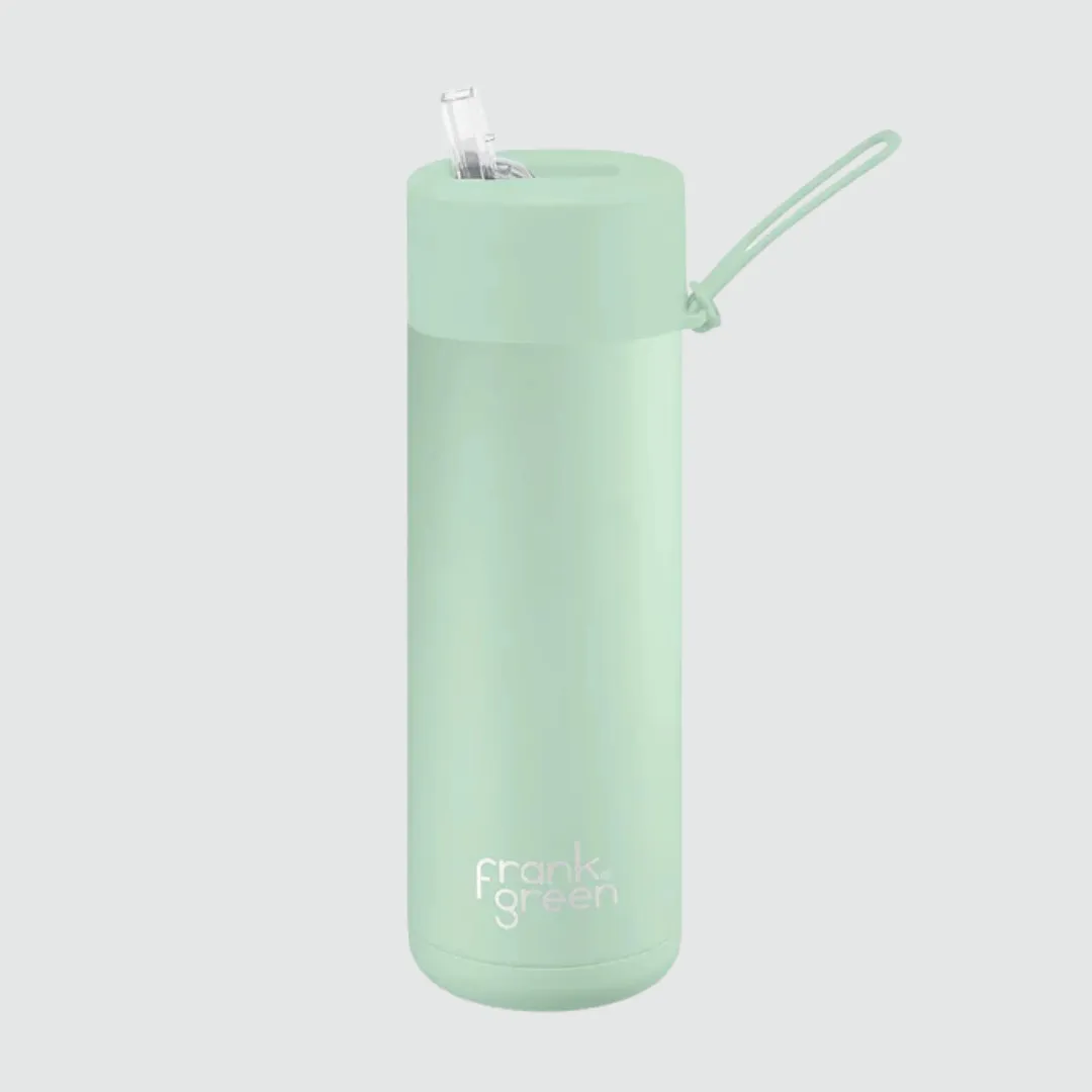 Frank Green Insulated Drink Bottle 595ml - Mint Gelato