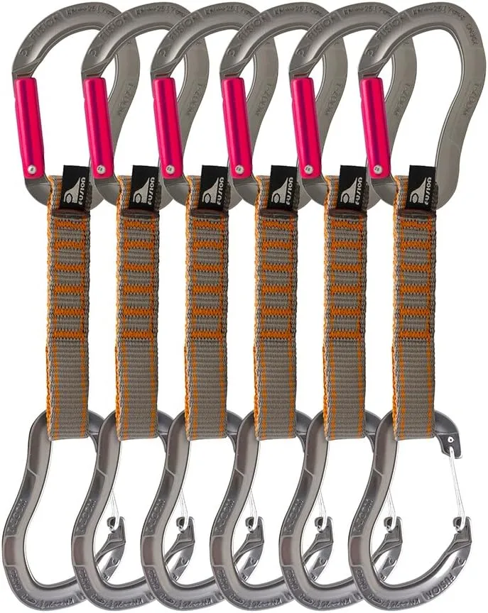 Fusion Quickdraw Wire Gate/Straight Gate (Set of 6), Gray/Burgundy