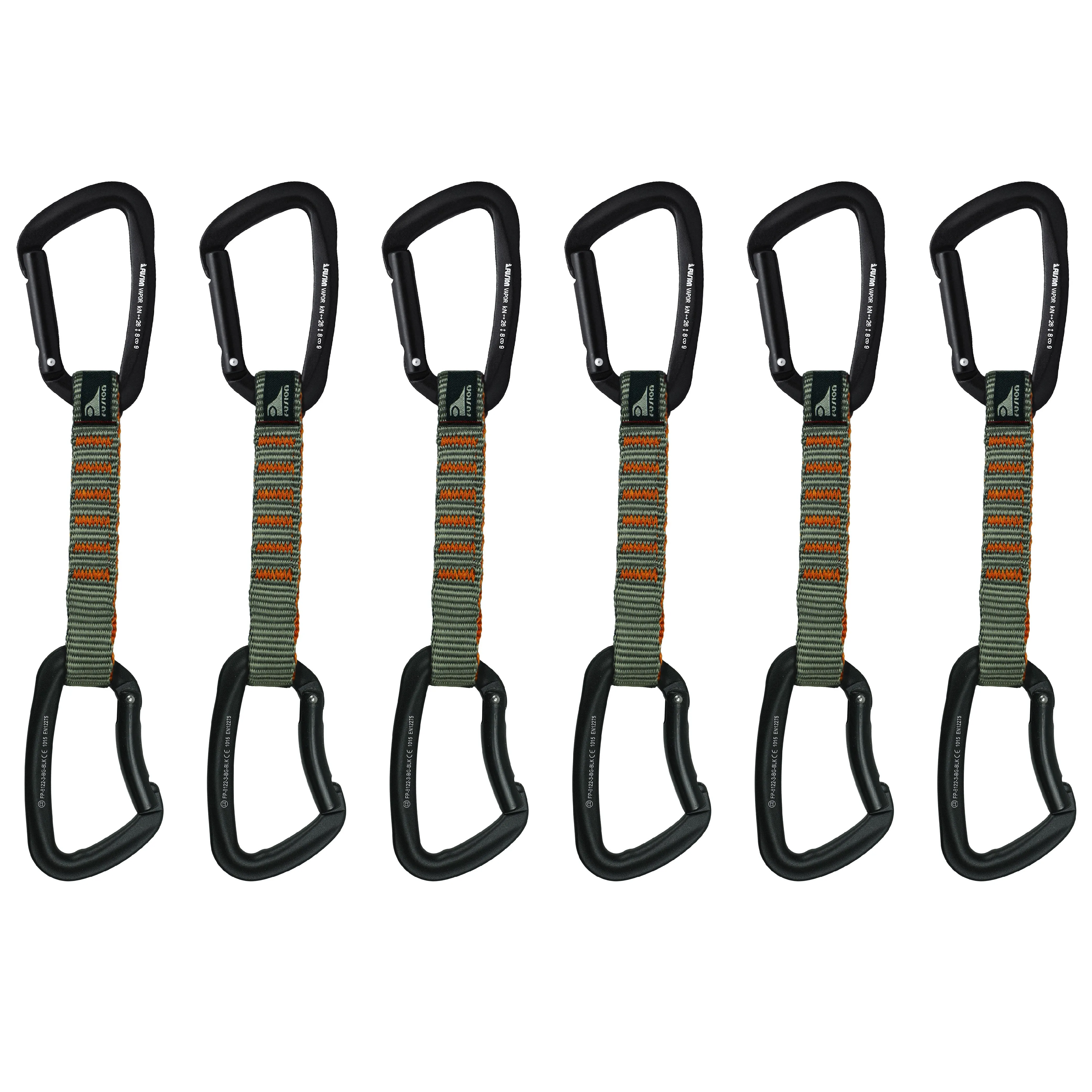 Fusion tactical 6-pack 11cm quickdraw set