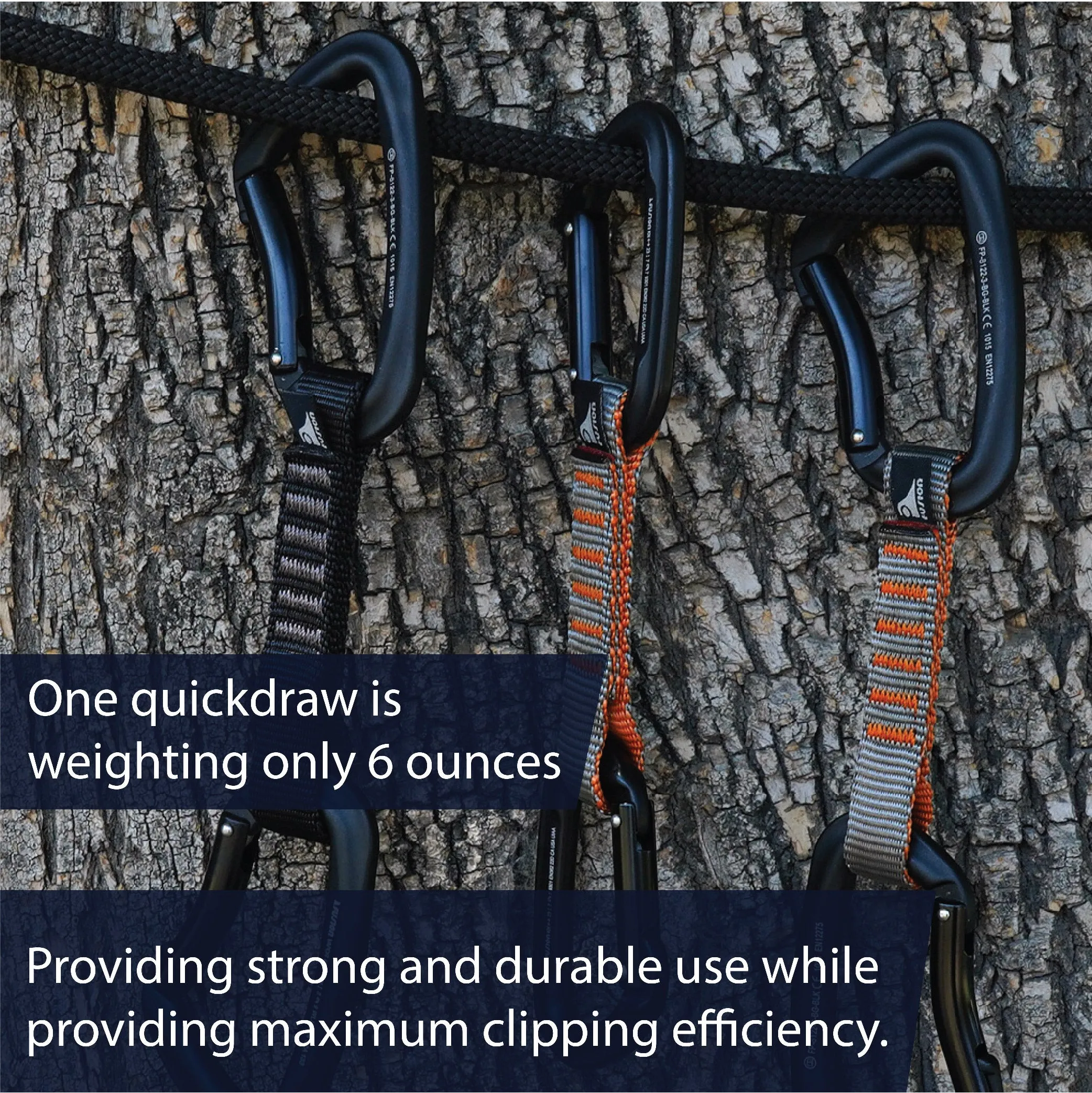 Fusion tactical 6-pack 11cm quickdraw set