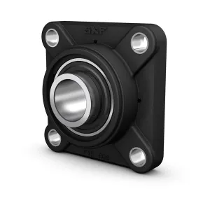 FYK25TR 25mm SKF Y-Bearing Square 4-Bolt Flanged Unit