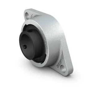 FYTB 3/4TF/VA228 SKF Oval Flanged Ball Bearing Unit for High Temperature Applications