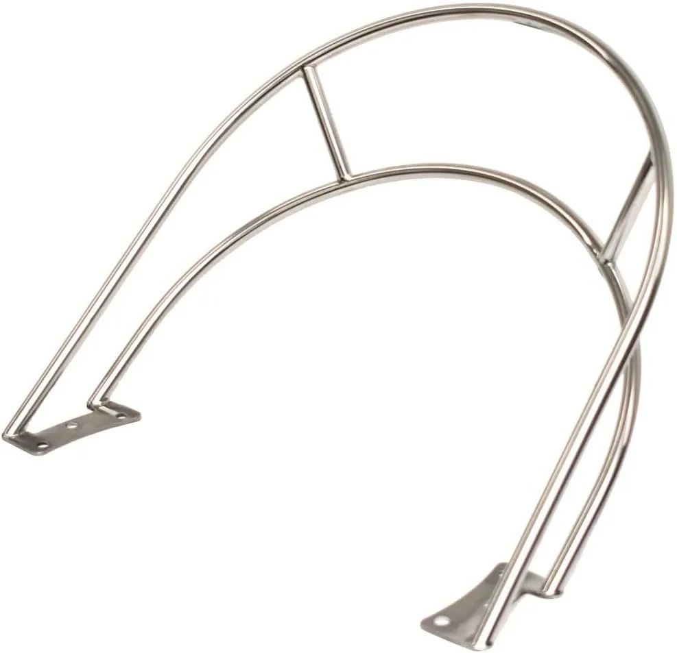 G3 Boat Bar Stool Back Rest 73541280 | Polished Aluminum