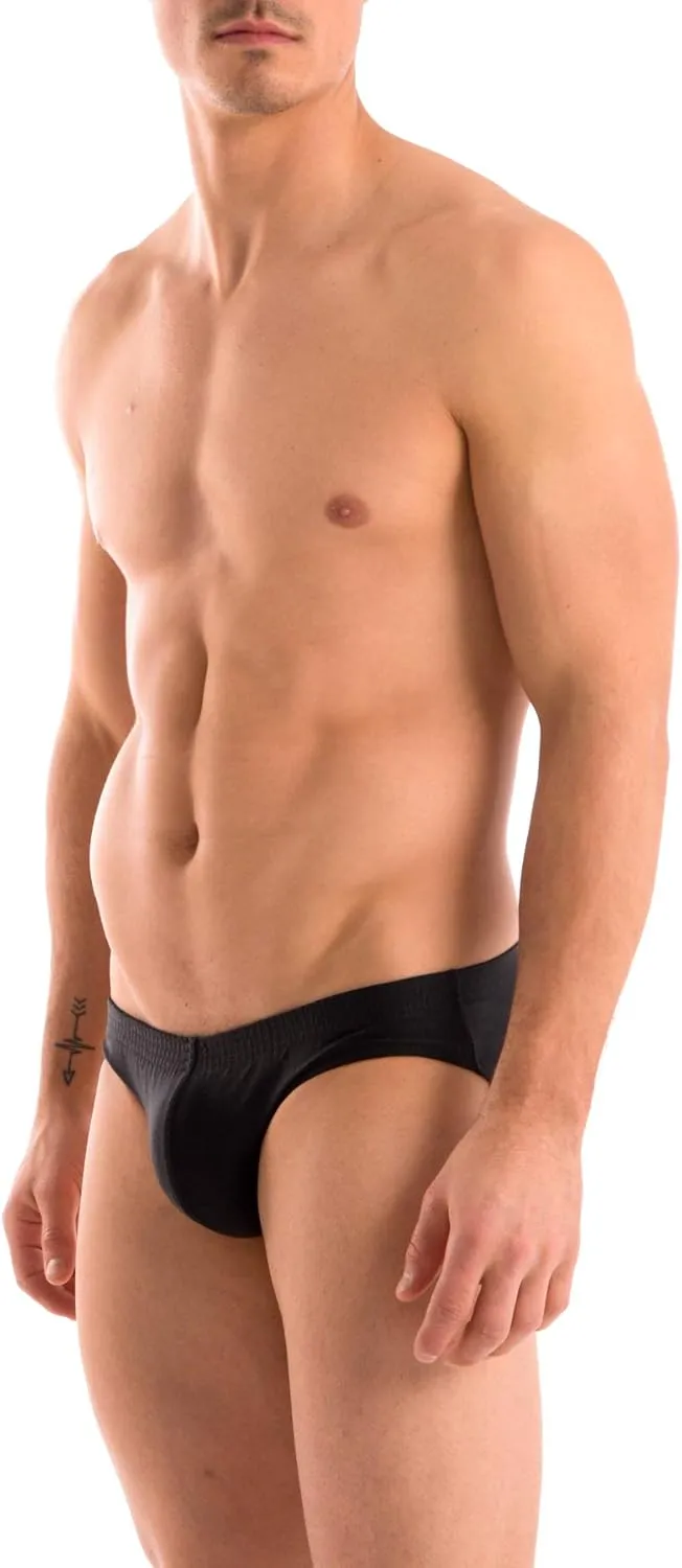 Gary Majdell Sport Mens Solid Contour Pouch Bikini Swimsuit