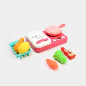 Gas Stove Kitchen Set Fot Girls