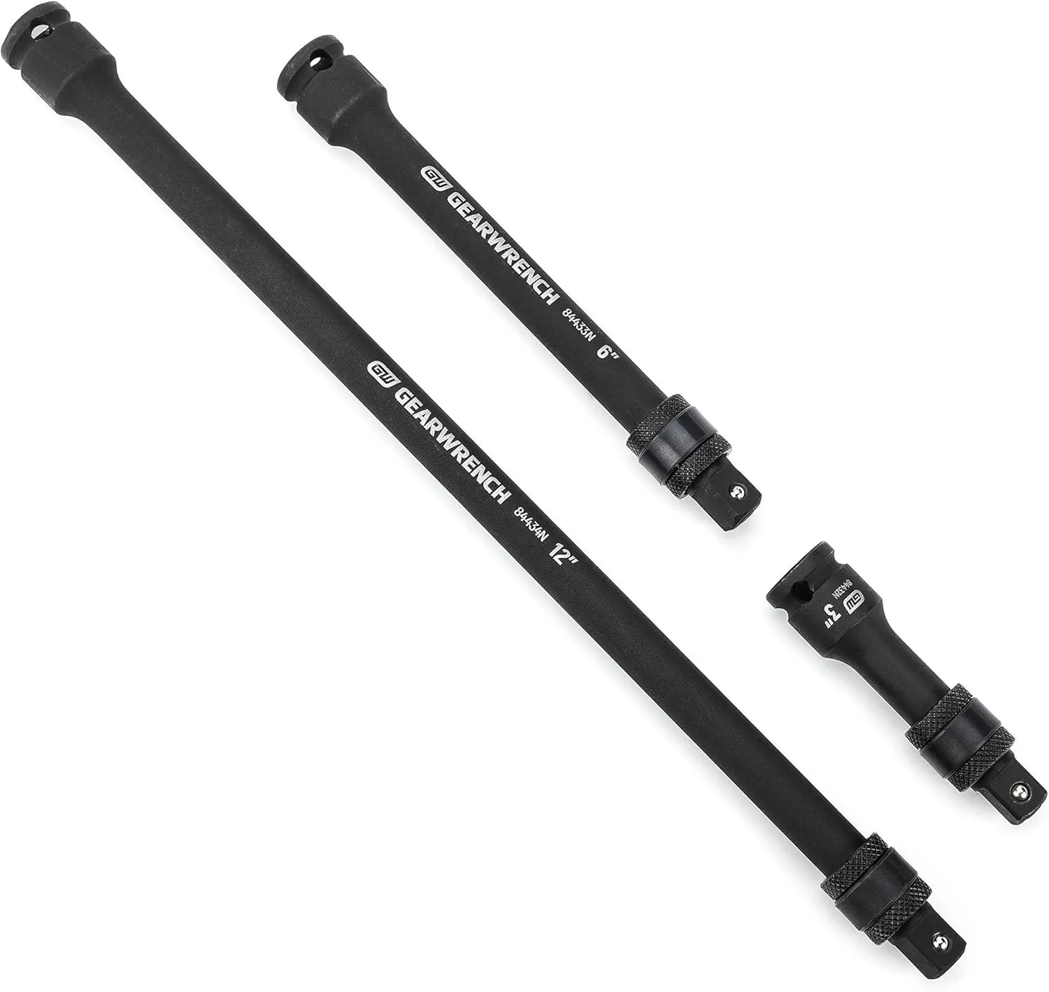 GEARWRENCH 3 Pc. 3/8" Drive Impact Locking Extension Set 3", 6" & 12" - 84927N