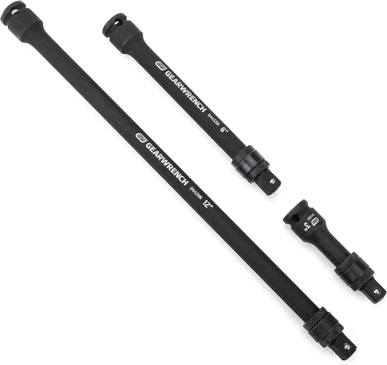 GEARWRENCH 3 Pc. 3/8" Drive Impact Locking Extension Set 3", 6" & 12" - 84927N