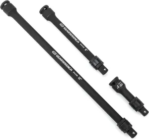 GEARWRENCH 3 Pc. 3/8" Drive Impact Locking Extension Set 3", 6" & 12" - 84927N