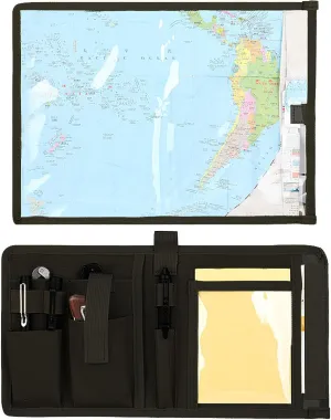 GEEDUD Map Case, Tactical Notebook, Multifunctional Water-Resistant Map Case for Military Hiking, Tactical, Outdoor Activities