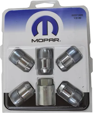 Genuine Jeep Accessories 82211405 One-Piece Wheel Lock Kit (Packaging May Vary)