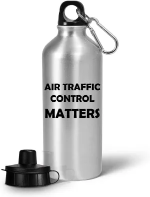 Gifts for Air Traffic Controller - Air Traffic Control System Matters Water Bottle Tumbler Portable Drinkware Funny Cute Gag ATC Aviation Control Tower Flight ATCO Specialist Personnel Appreciation