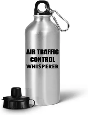 Gifts for Air Traffic Controller Air Traffic Control Whisperer Water Bottle Tumbler Portable Drinkware Funny Cute Gag ATC Aviation Control Tower Flight ATCO Specialist Personnel Appreciation Idea