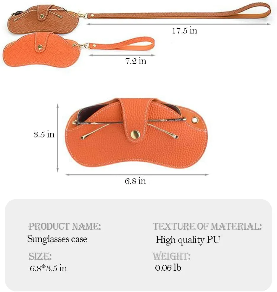 Glasses Case Holder Portable Slim Sunglasses Pouch Soft Eyeglasses Bag Eyewear Sleeve For Women Men