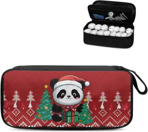 Golf Ball Bag Pouch, Golf Essentials Accessory Bag, Golf Valuables Pouch Golf Gifts for Men Golf Accessories Case Bag