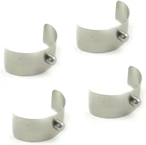 GOODVAC Brands C Clip Push Button Wand Latch Spring Lock Button for Rainbow E, E2 Stainless Steel Wands (4)