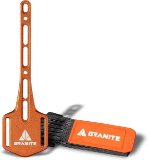 Granite Portaledge XE Bike Bottle Cage Mount Strap for Tools and Inner Tubes (Orange)