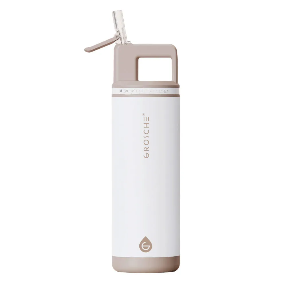 Grosche Alpine Flip'n'Sip Stainless Steel Vacuum Insulated Flask