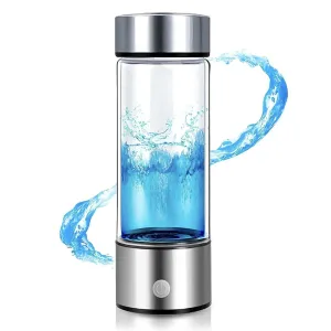 H2next Hydrogen Water Bottle, 14 Oz Rechargeable Portablehydrowave Hydrogen Water Bottle, Hydrogen Water Bottle Generator with SPE and Pem Technology, 6000 Ppb, for Home, Office, Travel (1)