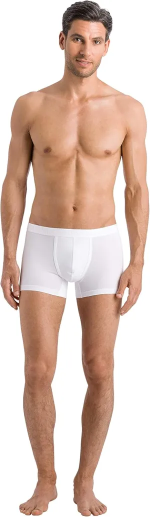 HANRO mens Cotton Essentials Longleg Boxer Brief