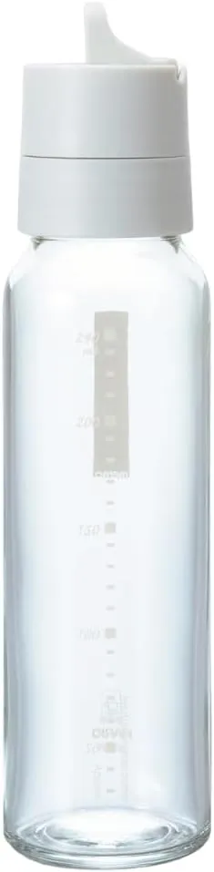 Hario One Touch Dressing Bottle, 240ml Pale Grey