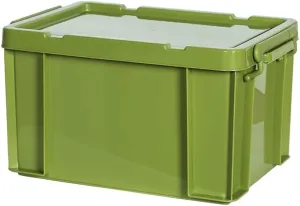 HBJWOV Desktop Storage Box With Lid Sundries Kitchen Organizer Toy Storage Baskets Home Supplies(E)