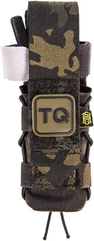 High Speed Gear HSG Tourniquet Taco Pouch with TQ Patch, Molle Attachment, Color Multicam BK