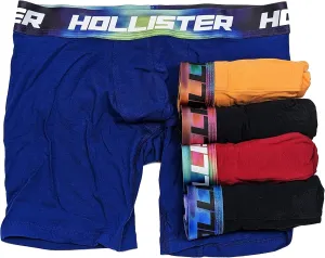 Hollister California Men's Epic Flex Longer-Length Trunk/Boxer brief (Pack) (7" Inseam)