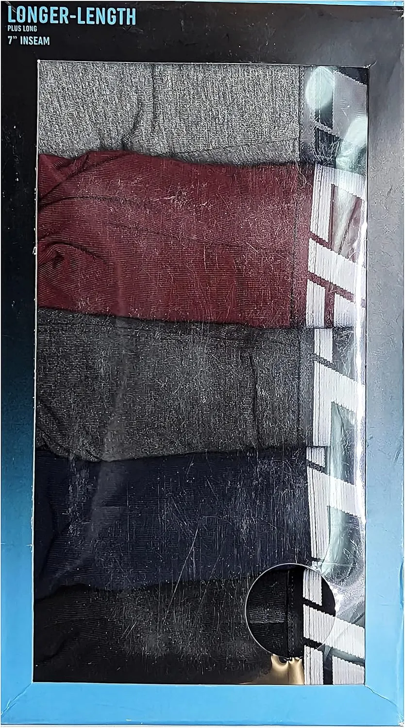 Hollister California Men's Epic Flex Longer-Length Trunk/Boxer brief (Pack) (7" Inseam)