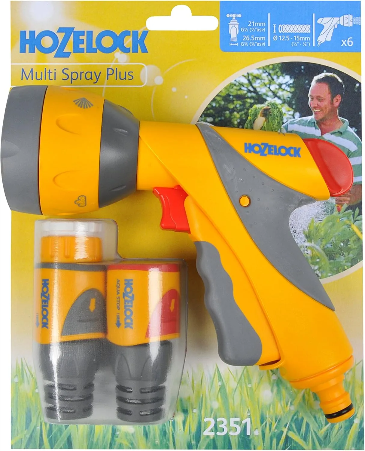 Hozelock Multi-Spray Gun Plus Starter Set