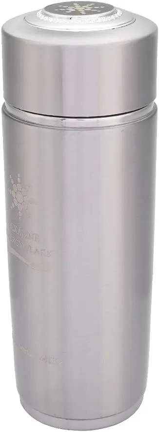 Hydrated Water Bottle, Hydro Bottle Energy Water Bottle Portable Nano Balance Bottle Nano Cup Nano Energy Bottle Smart Water Bottle for Outdoor Gym Fitness (Silver)