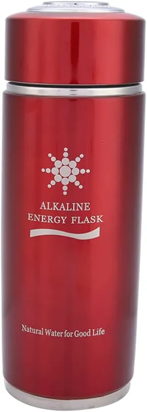 Hydrated Water Bottle, Smart Water Bottle Portable Nano Balance Bottle Nano Cup Nano Energy Bottle Hydration Water Bottle Energy Water Bottle for Outdoor Gym Fitness (Red)
