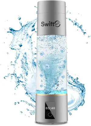 Hydrogen Water Bottle Generator 2024, PEM/SPE Electrolysis Hydrogen Water Technology, 4000  PPB, LED Display, Hydrogen Water Ionizer Machine, Hydro Generator, Gifts for Men and Women