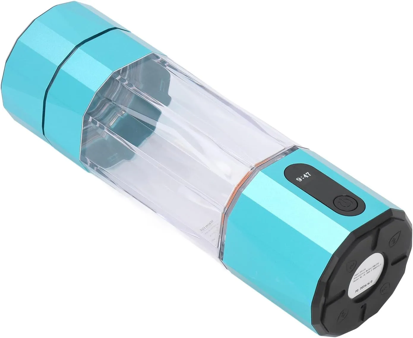 Hydrogen Water Bottle, LED Display Portable Hydrogen Water Machine Fast Electrolysis for Office Travel Exercise (#1)