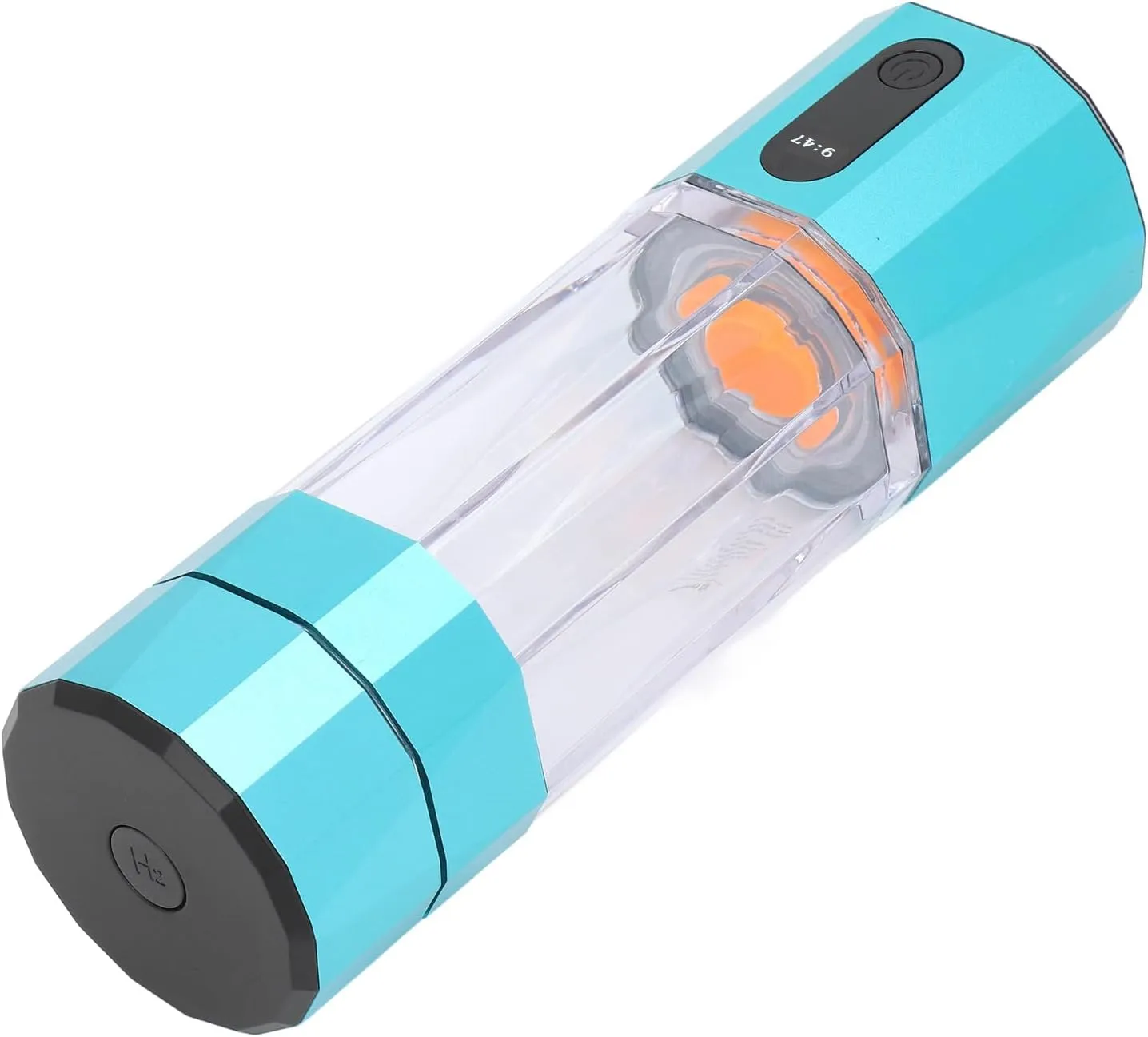 Hydrogen Water Bottle, LED Display Portable Hydrogen Water Machine Fast Electrolysis for Office Travel Exercise (#1)
