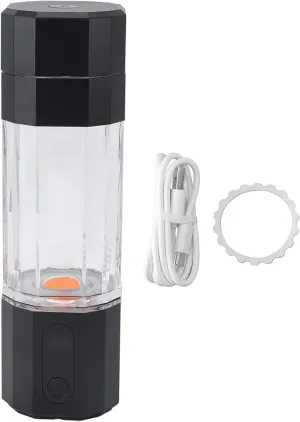 Hydrogen Water Generator Hydrogen Water Bottle 208ml Rechargeable Portable Hydrogen Water Generator 1600mAh Hydrogen Rich Water Glass Health Cup for Home Office